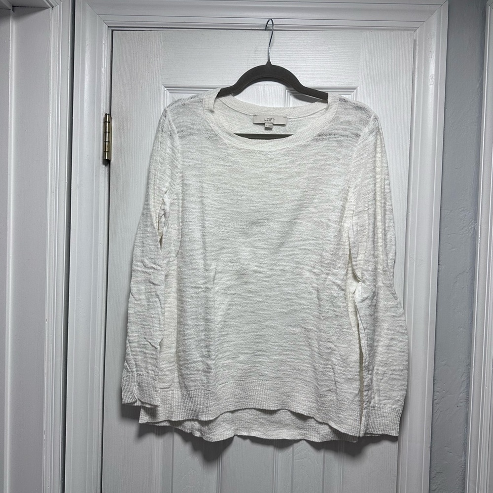 Women's White Sweater